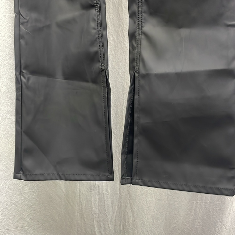 Rock & Roll Denim Black Pleather High Rise Bootcut for Women NWT - Picture 12 of 13